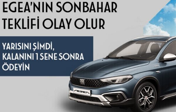 Tofaş Fiat Sonbahar kampanyası 2022.