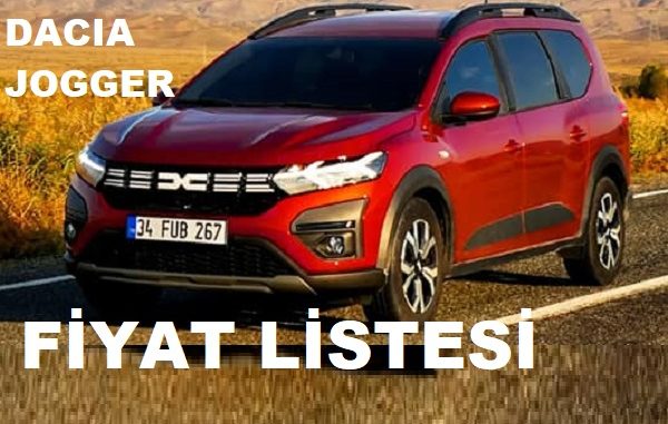 Dacia Jogger Fiyat Listesi Kasım 2022