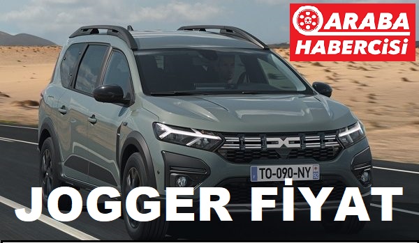 Dacia Jogger fiyat listesi Kasım 2022