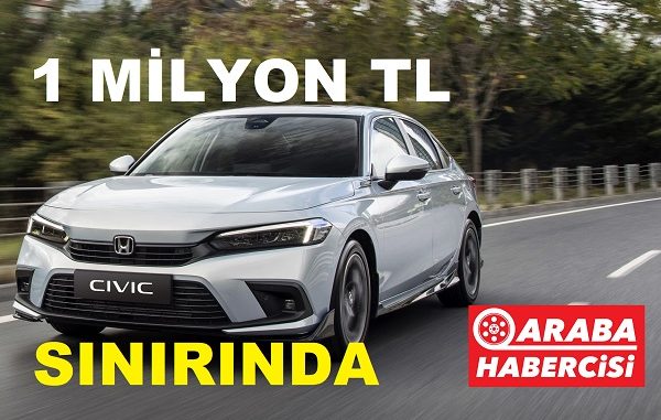 Honda Civic Sedan Fiyatları Kasım 2022.