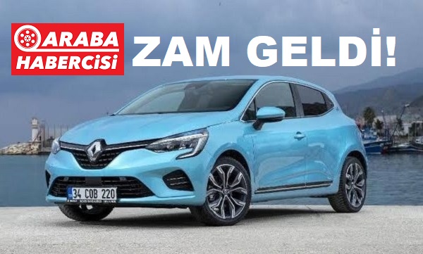 Otomobil Zamları Renault Clio 2022
