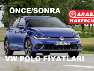 Volkswagen Polo ötv matrah fiyatları.