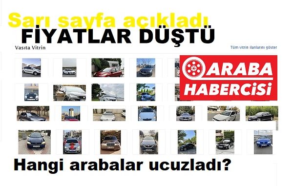 ikinci el araba fiyatları ucuzluyor sahibinden