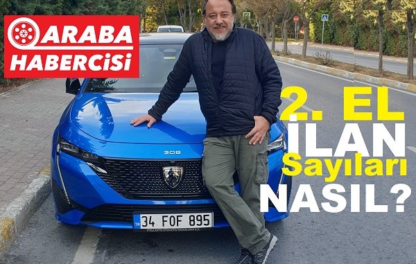 sahibinden ikinci el otomobil ilan sayıları