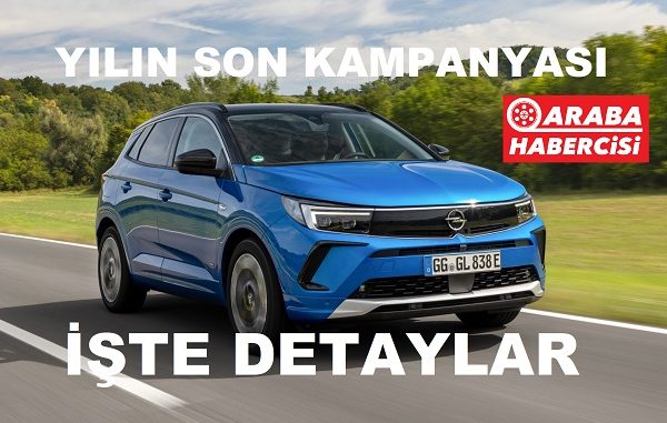 Araba Kampanyaları Opel Aralık 2022.