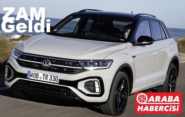 Volkswagen T Roc fiyat listesi Aralık.