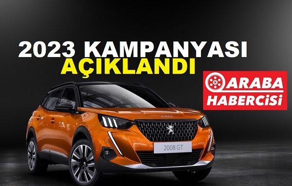 2023 Otomobil Kampanyaları Peugeot.