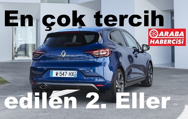 en çok satılan ikinci el arabalar.