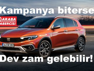 2023 Fiat Egea Cross fiyatları Mart.