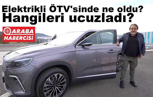 Elektrikli Otomobil ötv matrah artırımı 2023