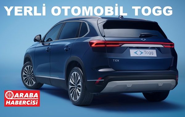TOGG T10X Fiyat Listesi siparişler