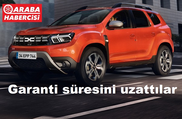 Dacia Garanti Süreleri Uzatıldı 2023