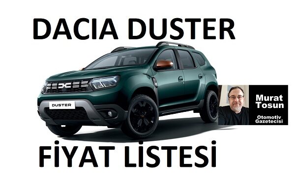 Dacia Duster Fiyat Listesi Ağustos 2023