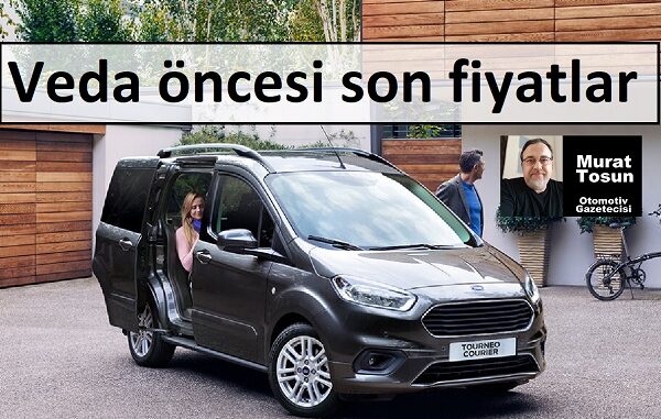 Ford Courier Fiyat Listesi Eylül 2023.