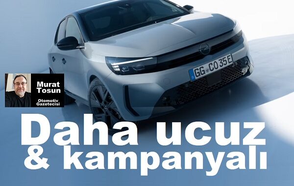 Yeni Opel Corsa Fiyatları Ekim 2023.