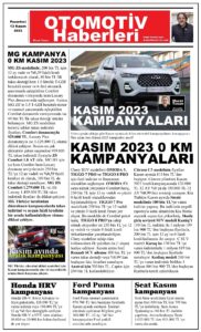 0 km araba kampanyaları Kasım 2023.
