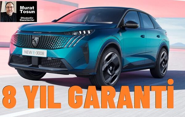 Yeni Peugeot 3008 2024 Garanti.