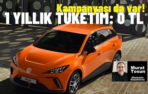 Elektrikli Araba Fiyatları MG 2024