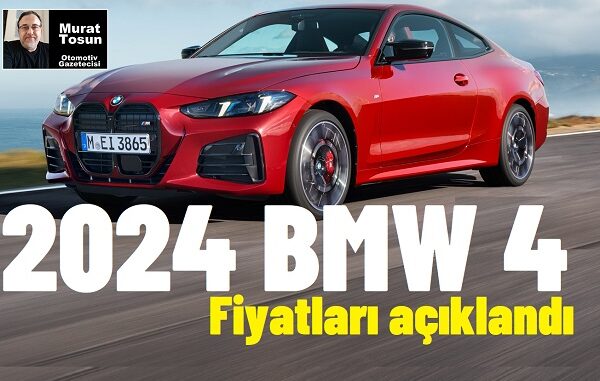 2024 BMW 4 Serisi Coupe Fiyat.