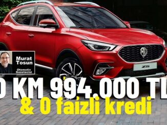 2024 MG Kampanyası Mart 0 km