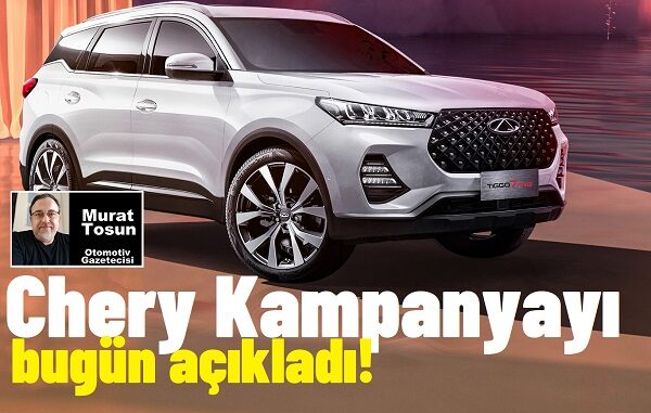 Chery OMODA kampanyası Mart 2024.