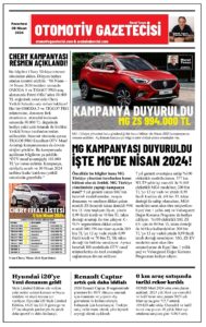 0 km araba kampanyaları Nisan 2024.