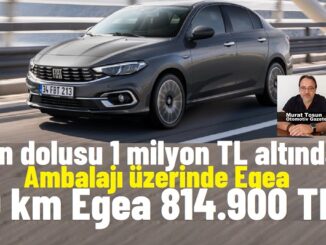 Fiat Egea Fiyat Listesi Mayıs 2024.