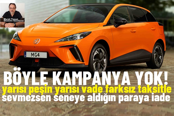 MG Kampanya Mayıs 2024 EV.