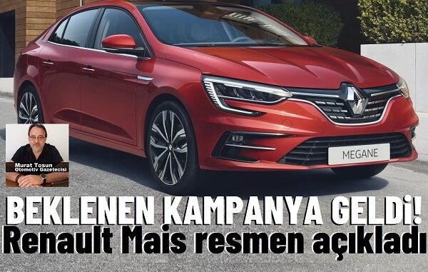 Renault Megane Kampanya Mayıs 2024.