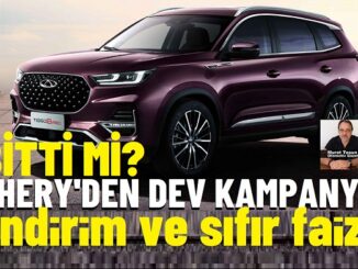 Chery Haziran 2024 Kampanya indirim