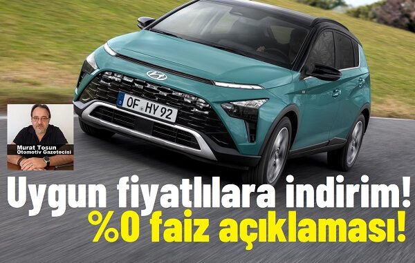 Hyundai Bayon Kampanya Haziran 2024.