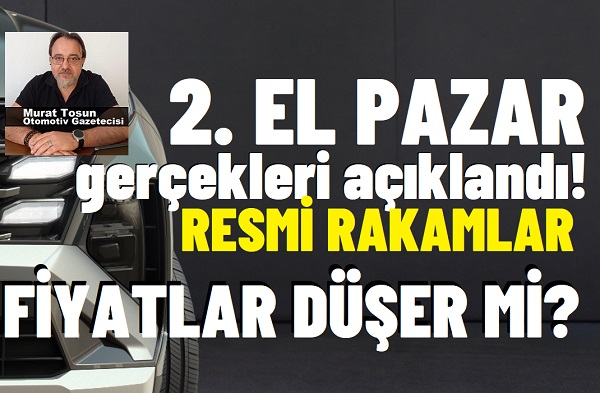 ikinci el araba pazarı Haziran 2024.