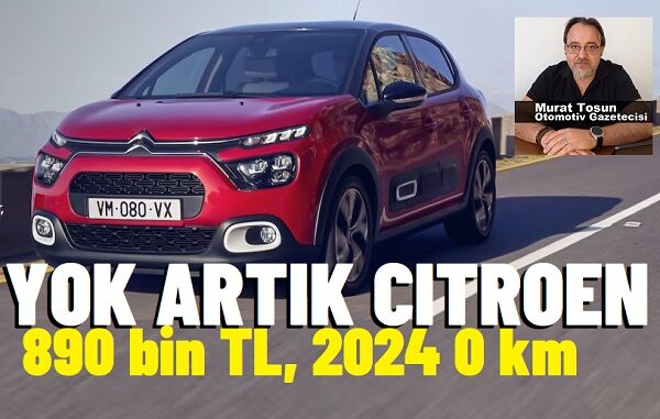 Citroen Fiyat Listesi 2024.