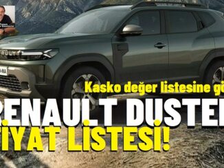 Renault Duster Fiyat Listesi.