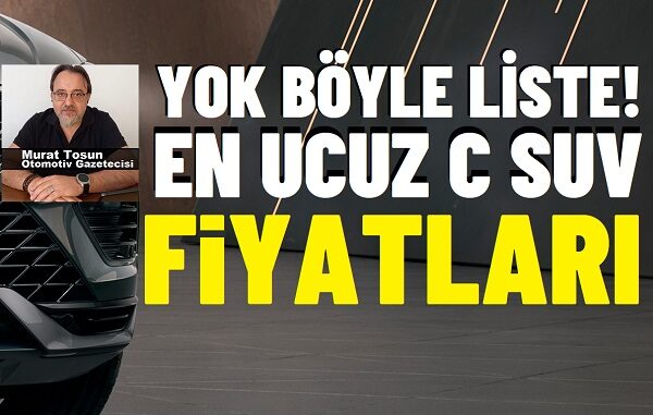 SUV Fiyat Listesi 2024.