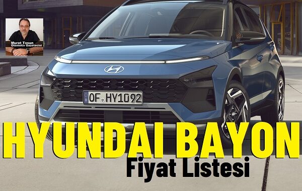 Hyundai Bayon Kasım 2024.