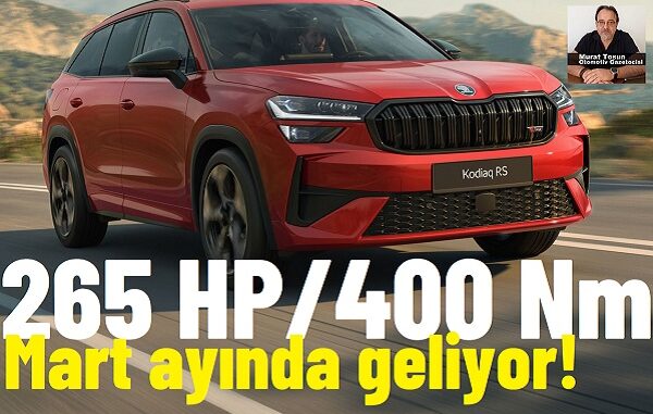 Skoda Kodiaq RS Fiyat.