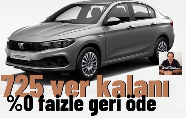 Fiat Kampanya Aralık 2024.