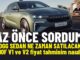 Togg Sedan Fiyat Listesi.