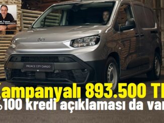 Toyota Proace Ocak 2025.
