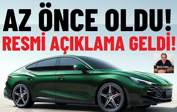 2025 MG7 Fiyat Listesi 0 km,