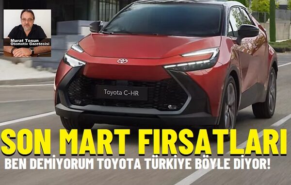 Toyota CHR Kampanya 2025.
