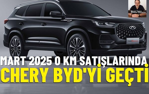 0 km Chery BYD.