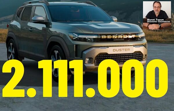 Renault Duster Nisan 2025.