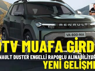 Renault Duster engelli ÖTV