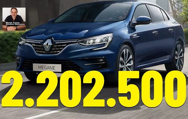 Renault Megane Sedan Fiyat