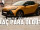 Toyota CHR Nisan 2025.