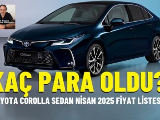 Toyota Corolla Nisan 2024.