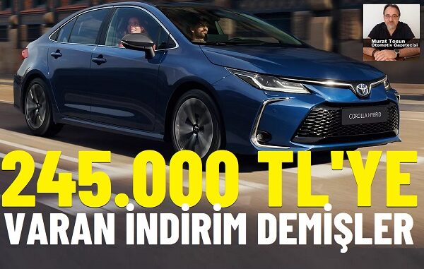 Toyota Corolla Nisan 2025
