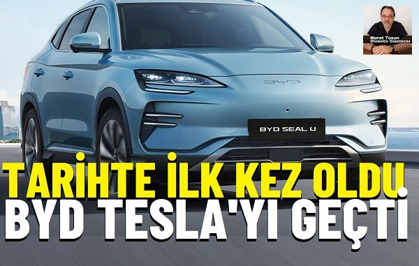 BYD Tesla Karşılaştırma 2025